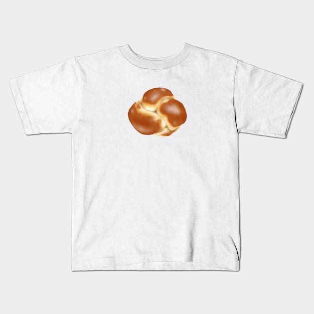 Challah Knot Kids T-Shirt by HB Loves Crafts